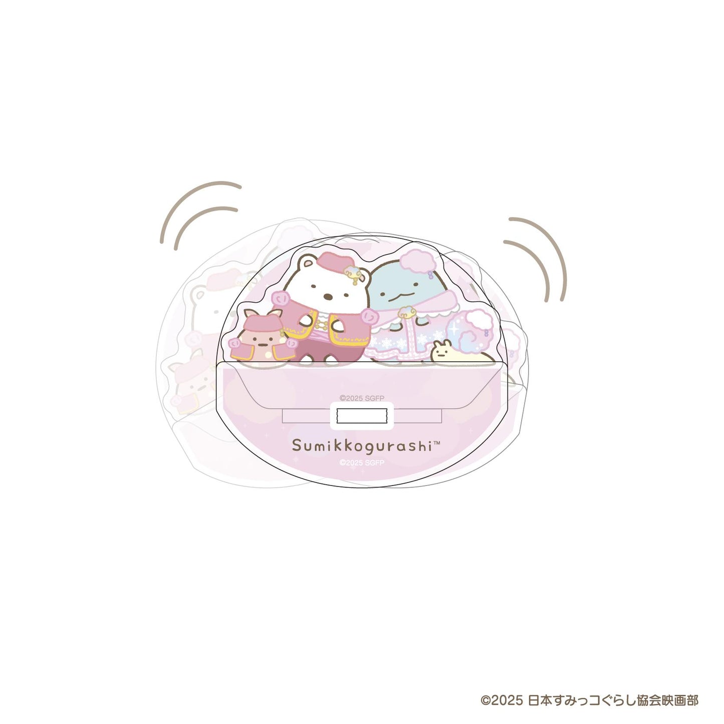 電影《角落小夥伴》天空之國與兩人的故事 搖擺亞克力立牌 / 白熊&蜥蜴