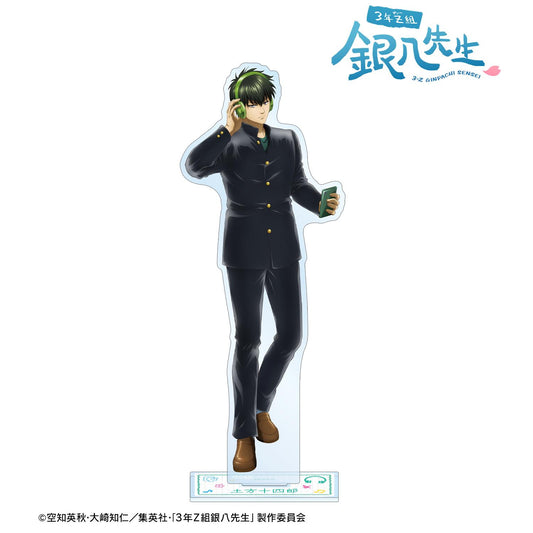 3年Z組銀八老師 繪製 土方十四郎 耳機ver. 大號亞克力立牌