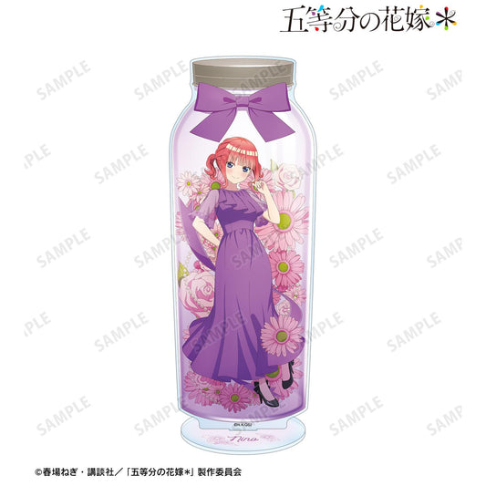 《五等分的新娘》＊_新繪中野二乃永生花主題大號亞克力立牌