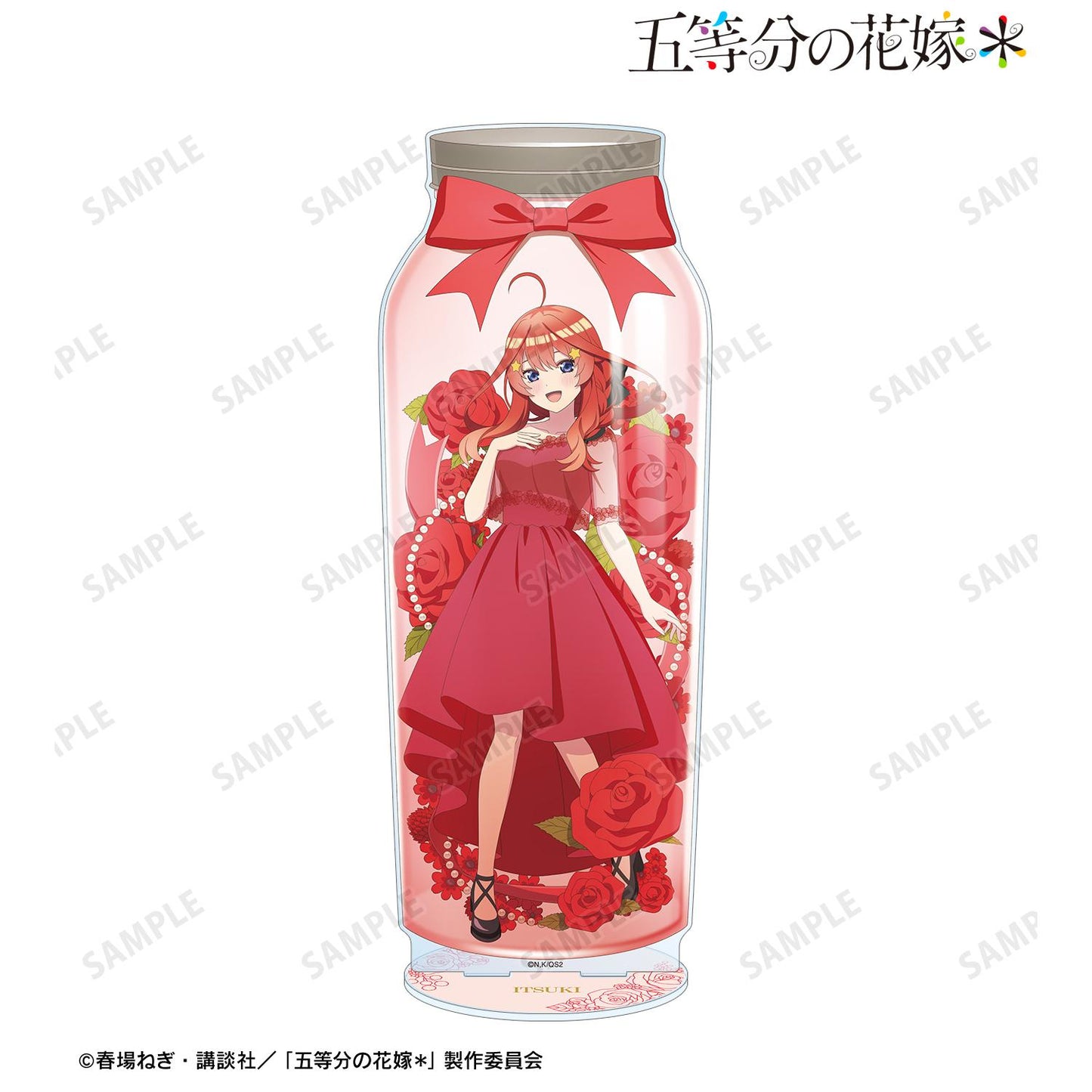 《五等分的新娘》＊_新繪 中野五月 乾花瓶ver. 超大號亞克力立牌