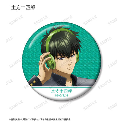 3年Z組銀八老師_新繪插畫 耳機版 亮片徽章盲盒（單位/整盒）【整盒/9個裝】