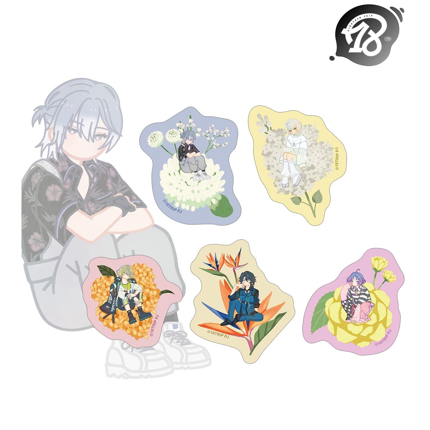 18TRIP_L4mps Botania 裝飾貼紙