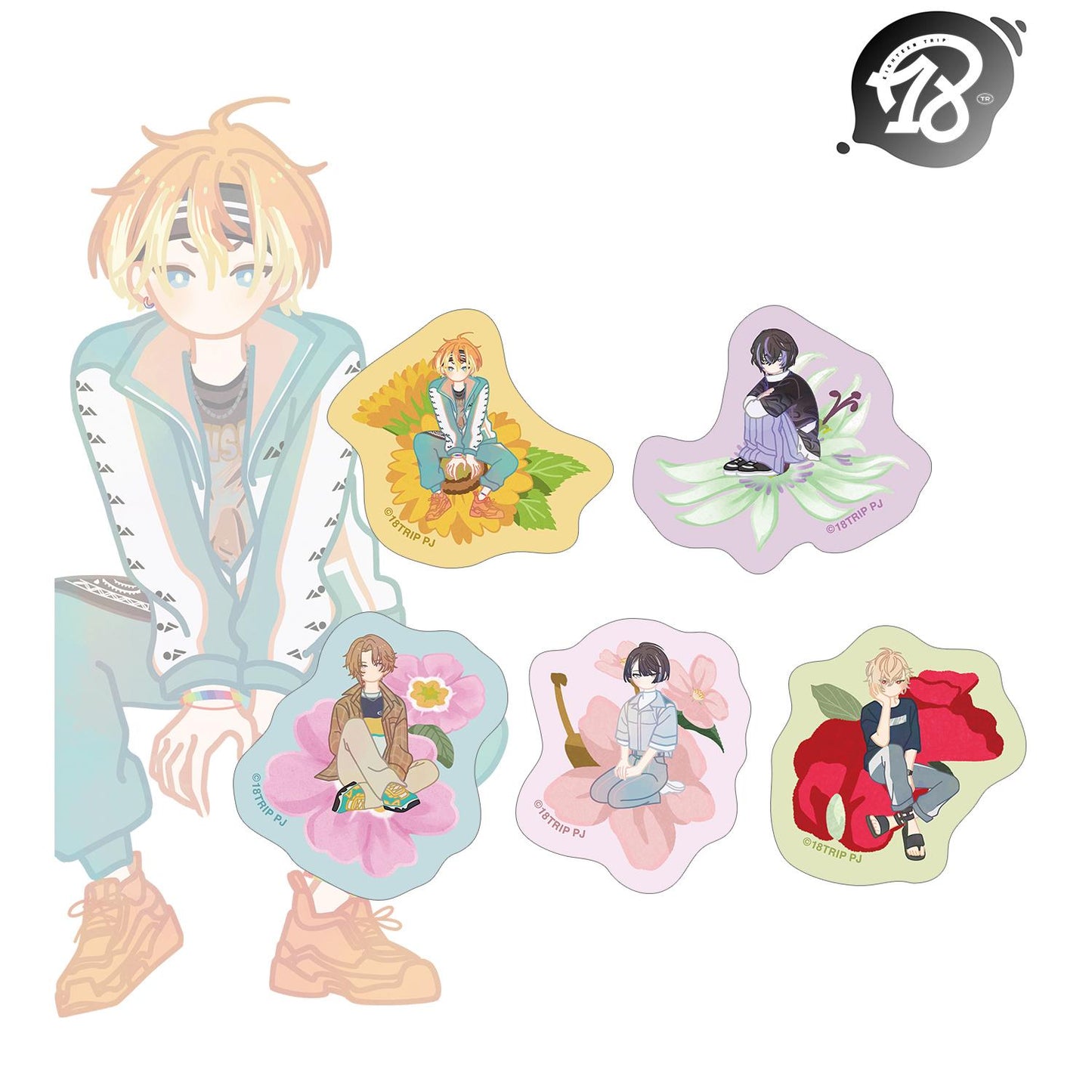18TRIP_Day2 Botania 裝飾貼紙