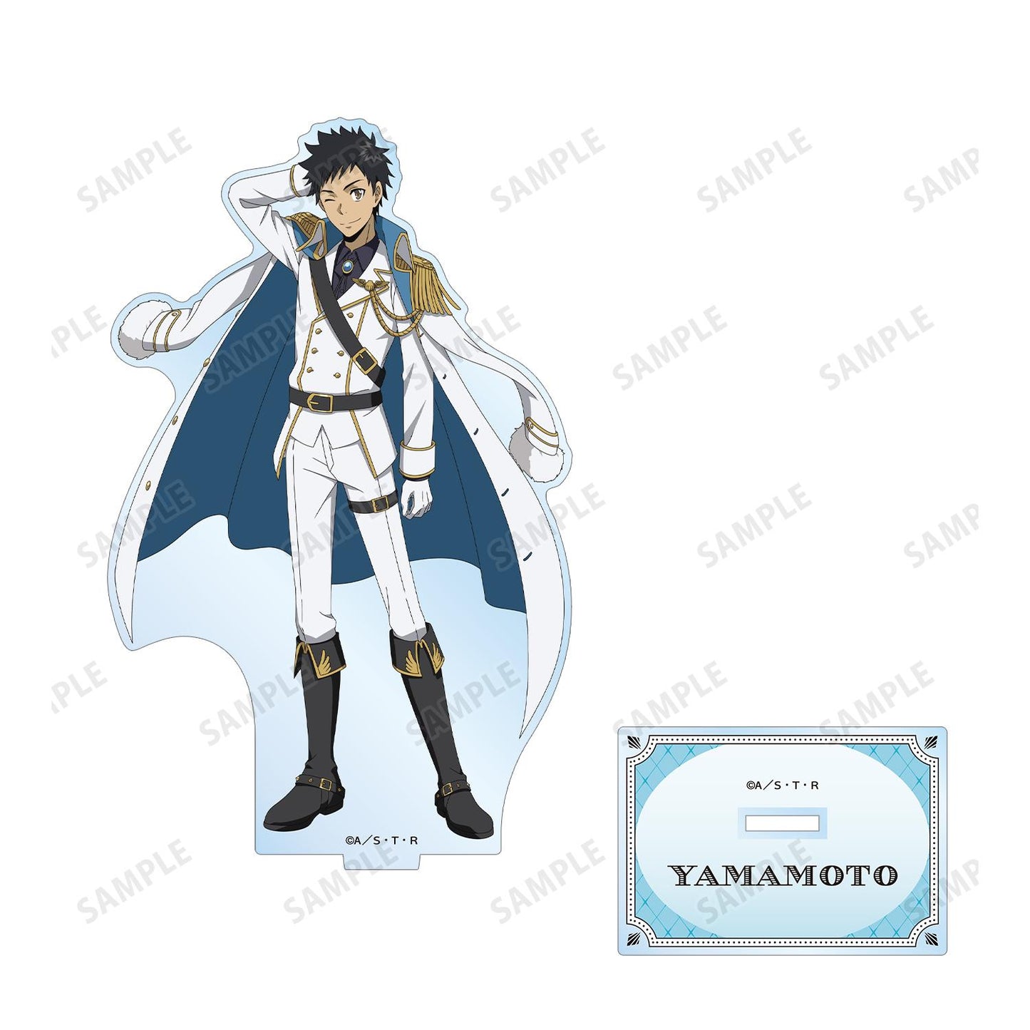 《家庭教師HITMAN REBORN!》全新繪製 山本武 白色服裝ver. 大號亞克力立牌