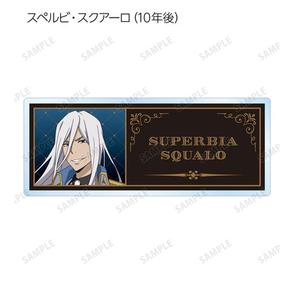 《家庭教師HITMAN REBORN!》全新繪製 白色服裝ver. 交易亞克力姓名牌（單品/全套BOX）【BOX/11包入】