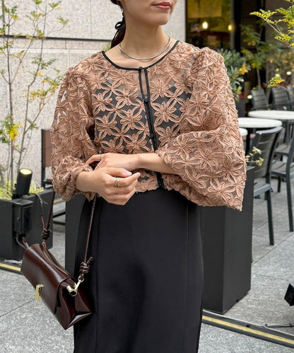 網紗套裝連衣裙