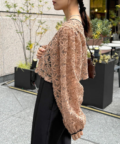 網紗套裝連衣裙