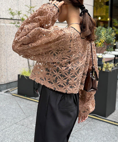 網紗套裝連衣裙