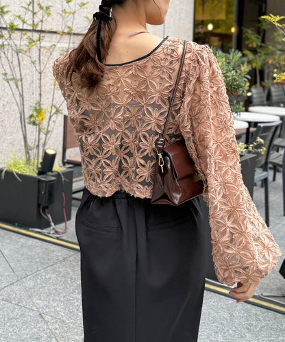 網紗套裝連衣裙