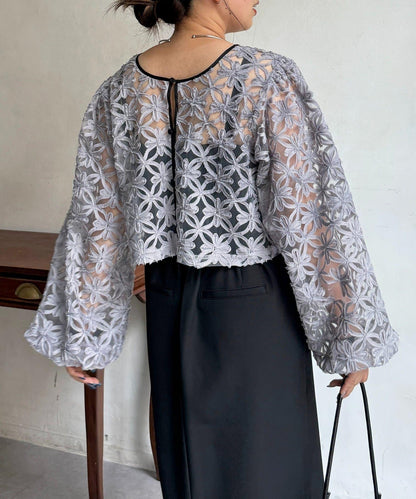 網紗套裝連衣裙