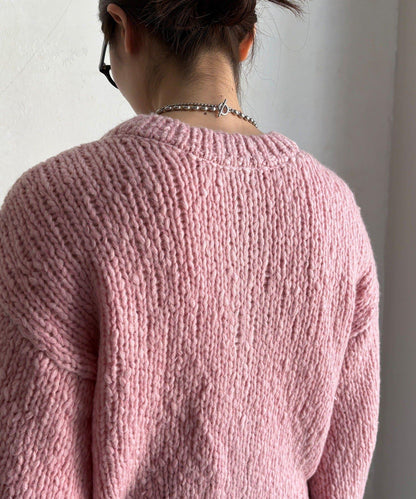 粗針織開衫