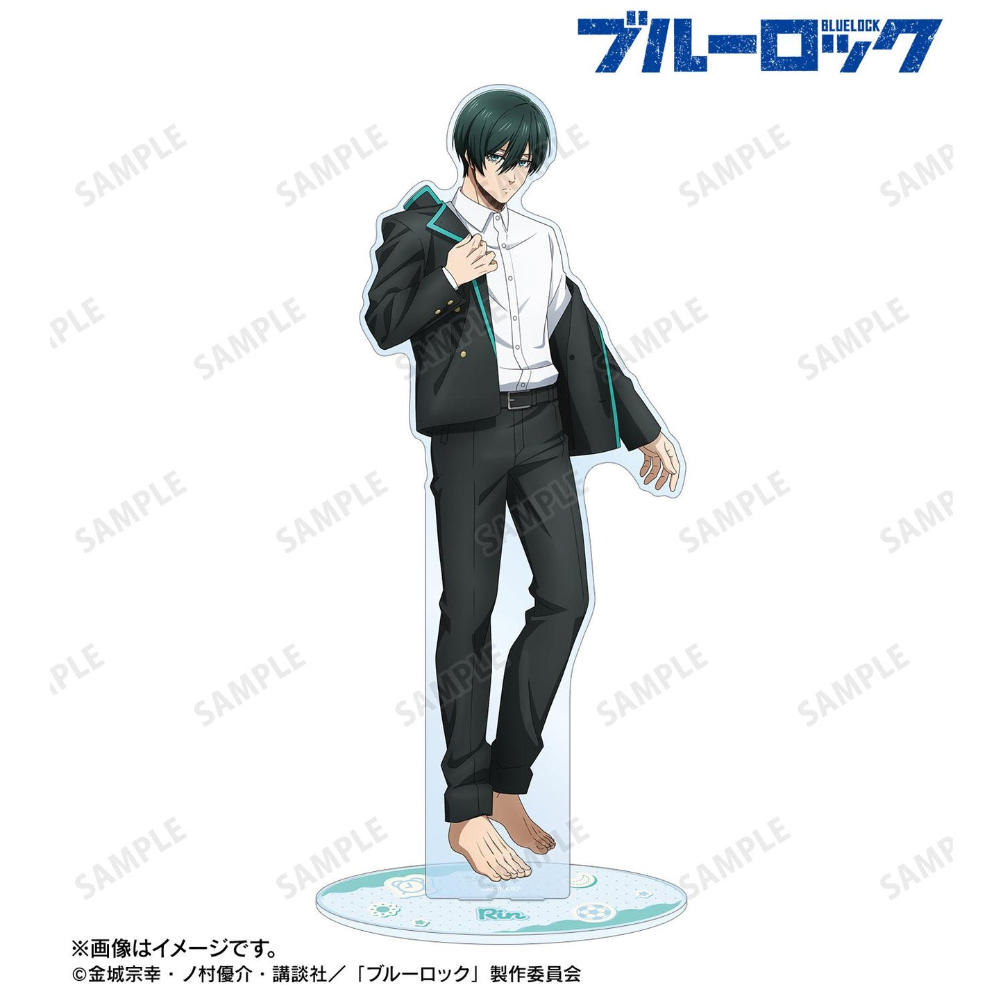 《藍色監獄》繪製 糸師凜 晨間日常ver. 超特大亞克力立牌