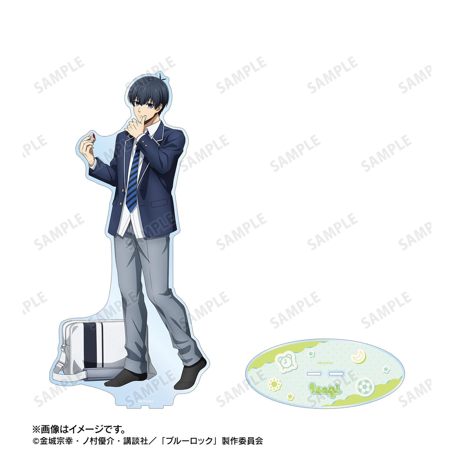 《藍色監獄》_新繪 潔世一晨間日常ver. 超特大亞克力立牌