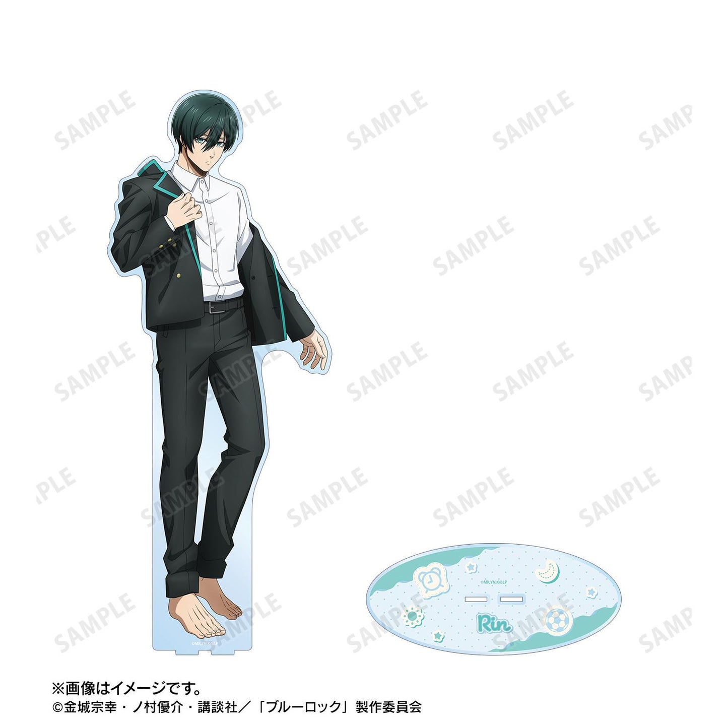 《藍色監獄》繪製 糸師凜 晨間日常ver. 超特大亞克力立牌