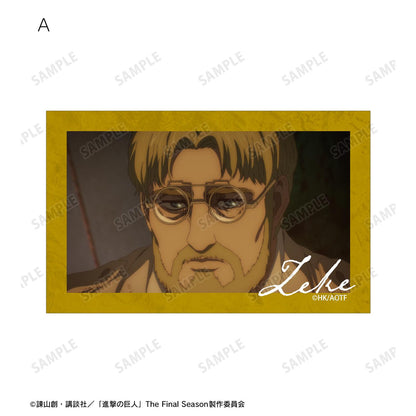 《進擊的巨人》_吉克 場景插畫卡2枚套裝
