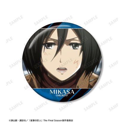 《進擊的巨人》米卡莎 場景寫實徽章3個套裝