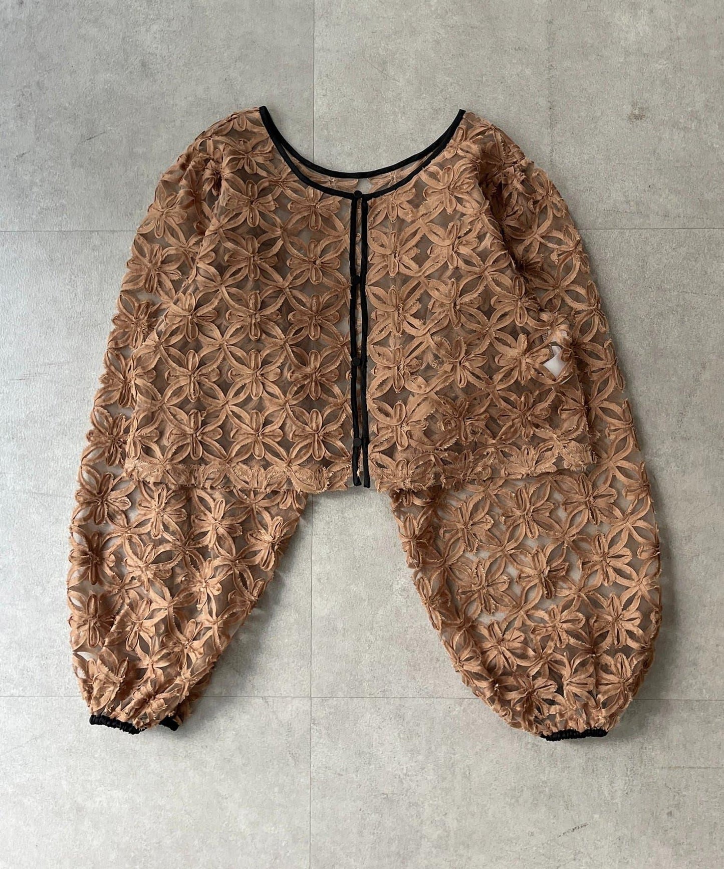 網紗套裝連衣裙