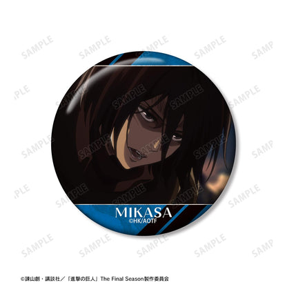 《進擊的巨人》米卡莎 場景寫實徽章3個套裝