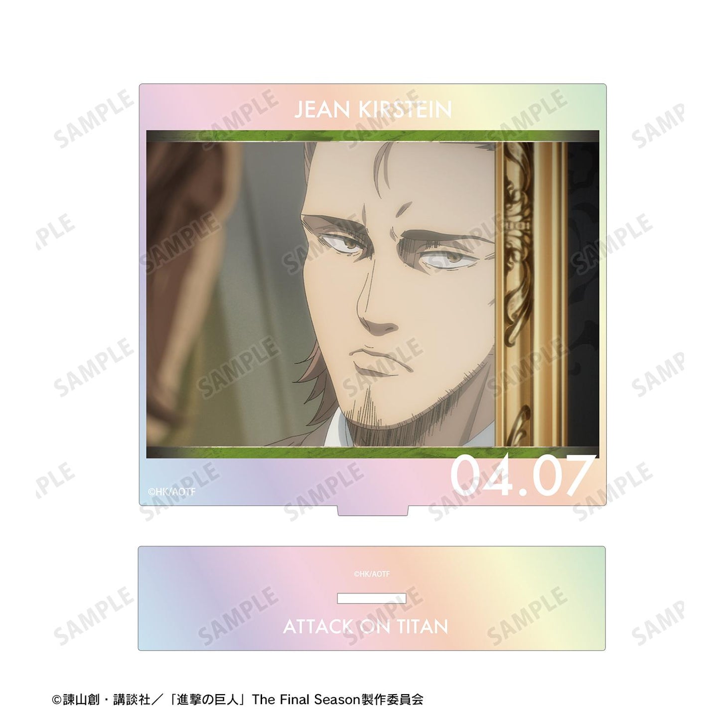 《進擊的巨人》讓 場景寫實極光大號亞克力立牌