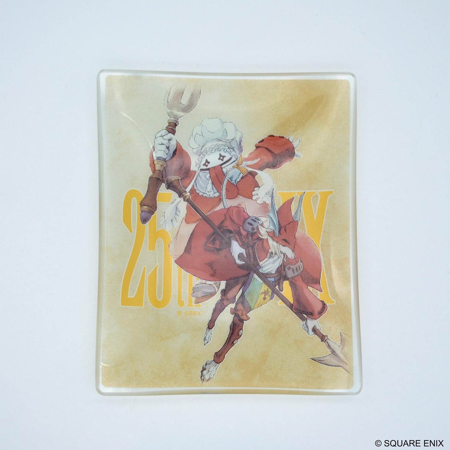 最終幻想IX 玻璃盤 奎那&芙蕾雅