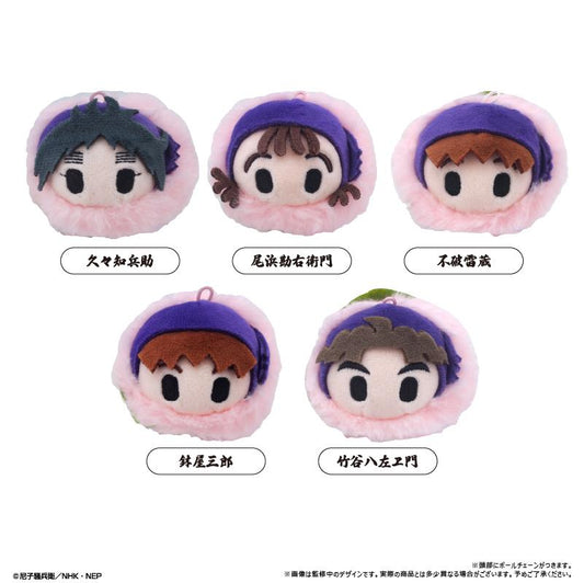 《忍者亂太郎》櫻餅掛件vol.3【全套BOX／5個裝】