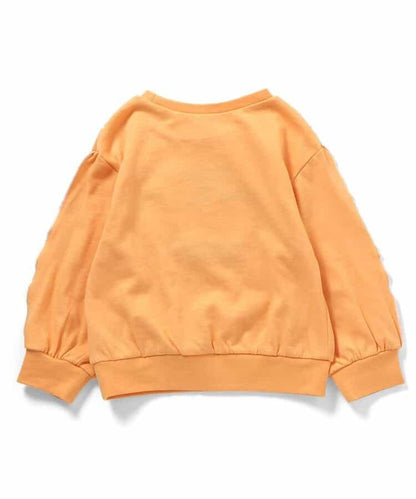 刺繡學院風標誌波浪邊衛衣