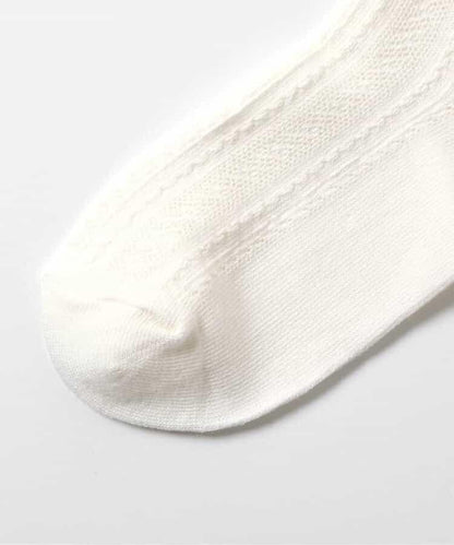 正式褶邊高筒襪