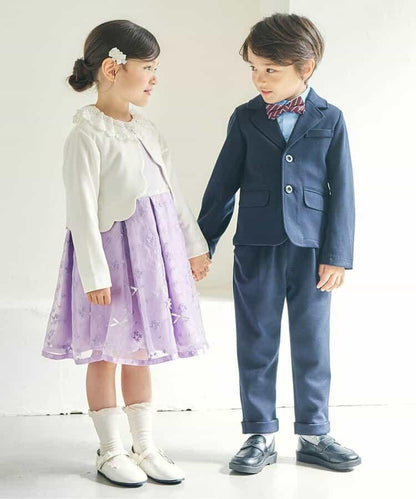 珍珠裝飾圓領襪