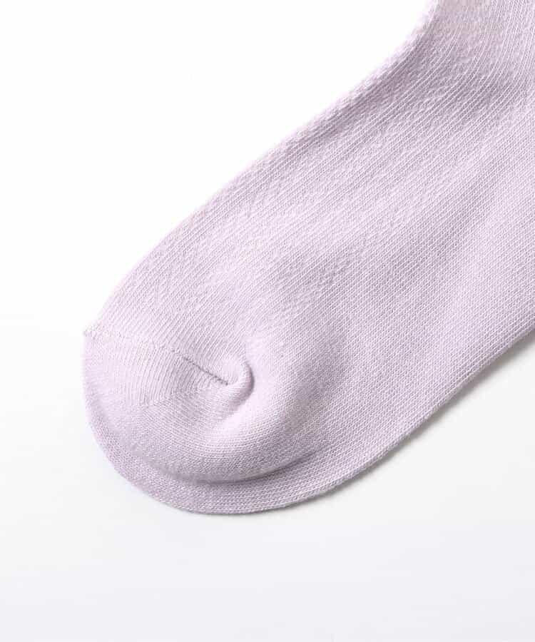 珍珠裝飾圓領襪