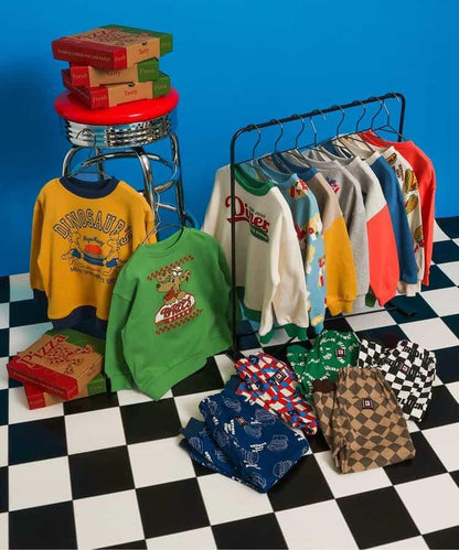 美式餐廳風衛衣