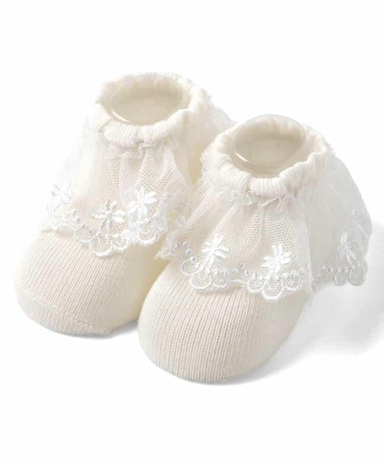 精緻蕾絲嬰兒襪