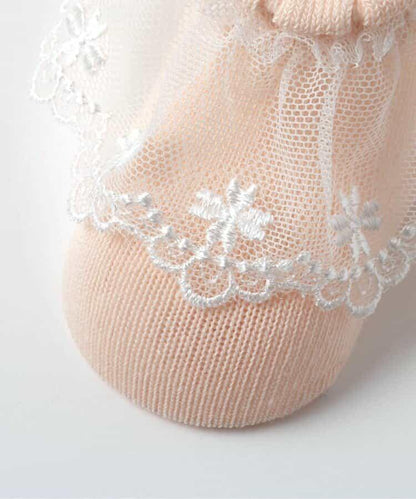 精緻蕾絲嬰兒襪