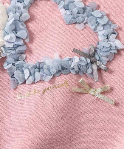 3款GIRLS立體圖案衛衣