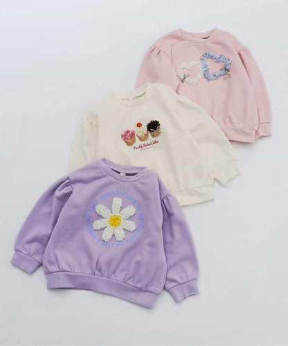 3款GIRLS立體圖案衛衣