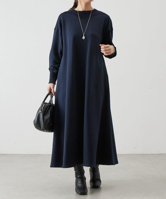 拼接衛衣連衣裙