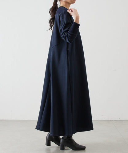 拼接衛衣連衣裙