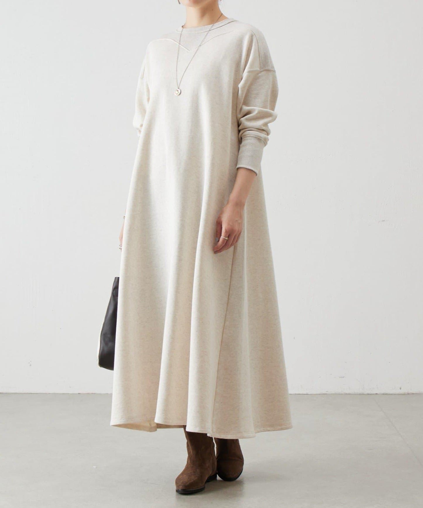 拼接衛衣連衣裙