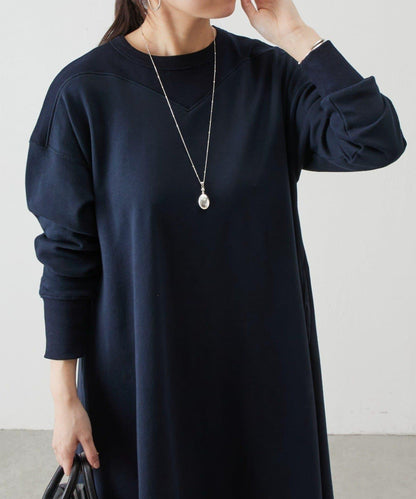 拼接衛衣連衣裙