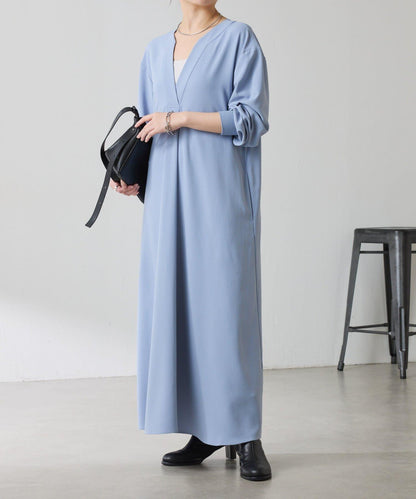 V領運動連衣裙/禮服