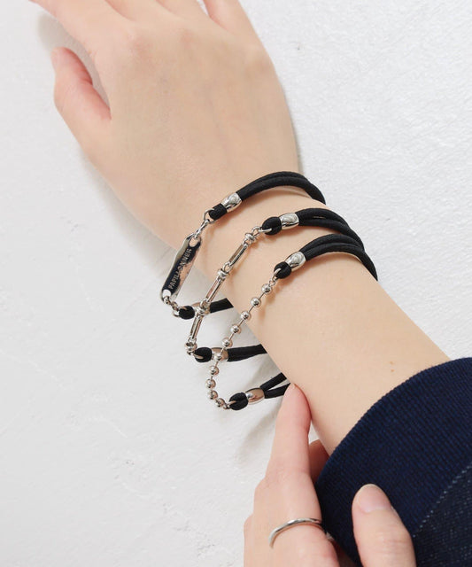 【PAPILLONNER/パピヨネ】3件套橡皮筋手鍊