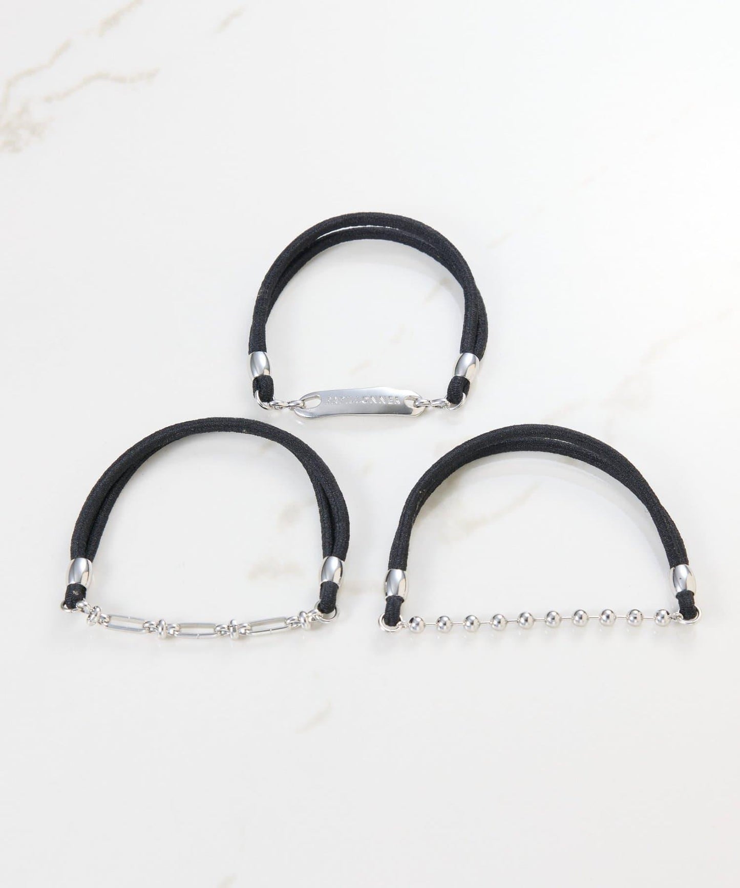 【PAPILLONNER/パピヨネ】3件套橡皮筋手鍊