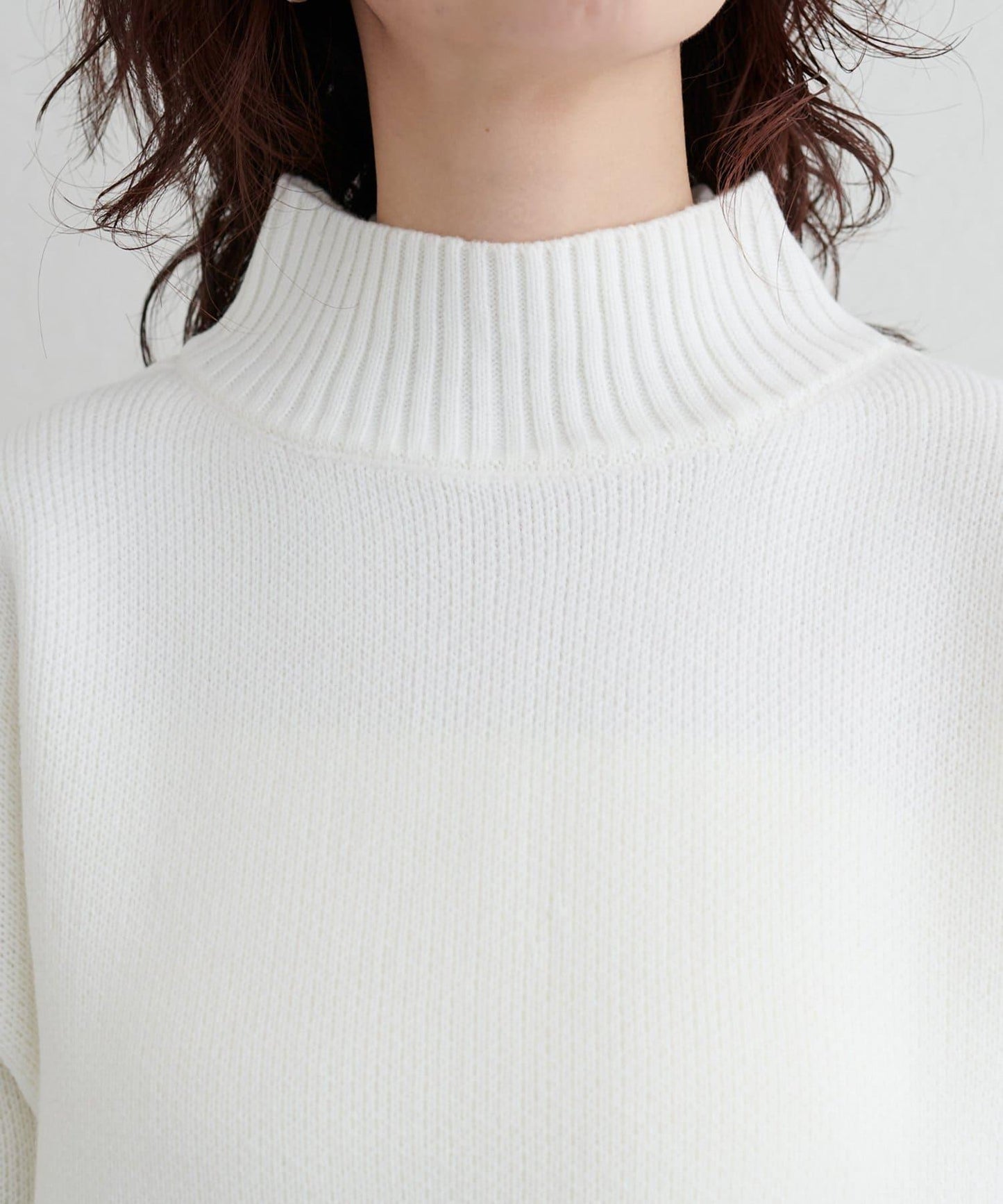 羊絨觸感雙面提花針織套頭衫