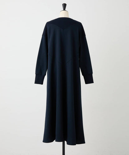 拼接衛衣連衣裙