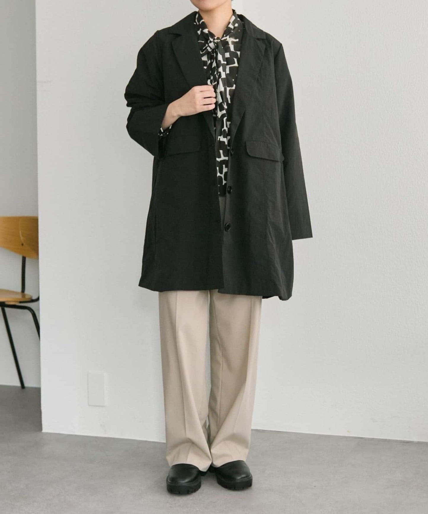 帶內襯/輕盈舒適 簡約夾克【SUM1 STYLE】