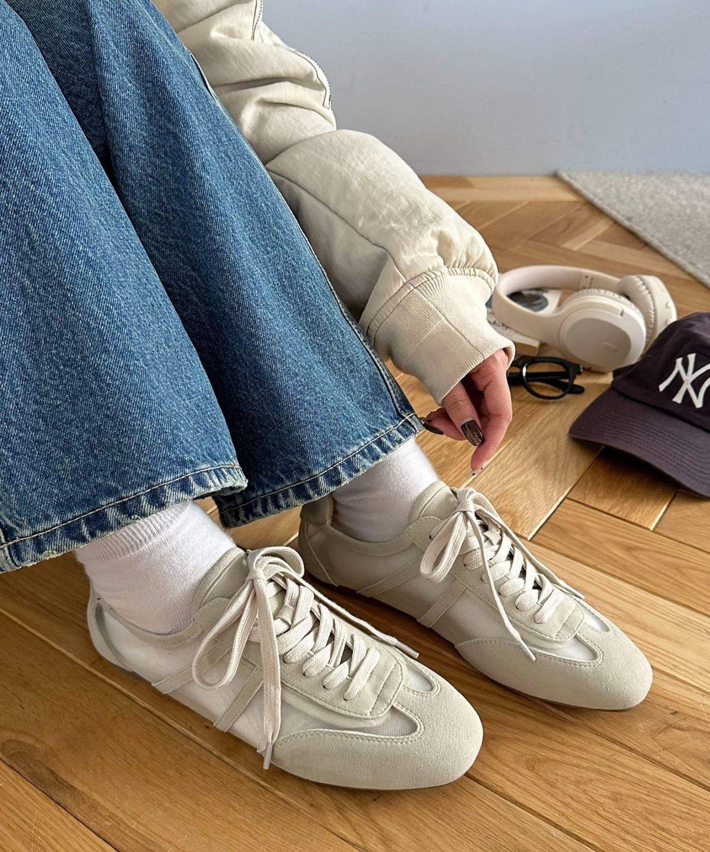 透紗芭蕾風運動鞋