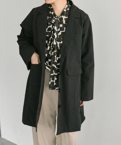 帶內襯/輕盈舒適 簡約夾克【SUM1 STYLE】