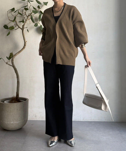 彈力喇叭牛仔褲