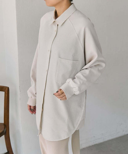 拼接衛衣襯衫【SUM1 STYLE(スミスタイル)】
