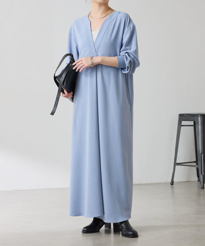 V領運動連衣裙/禮服