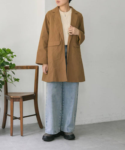 帶內襯/輕盈舒適 簡約夾克【SUM1 STYLE】